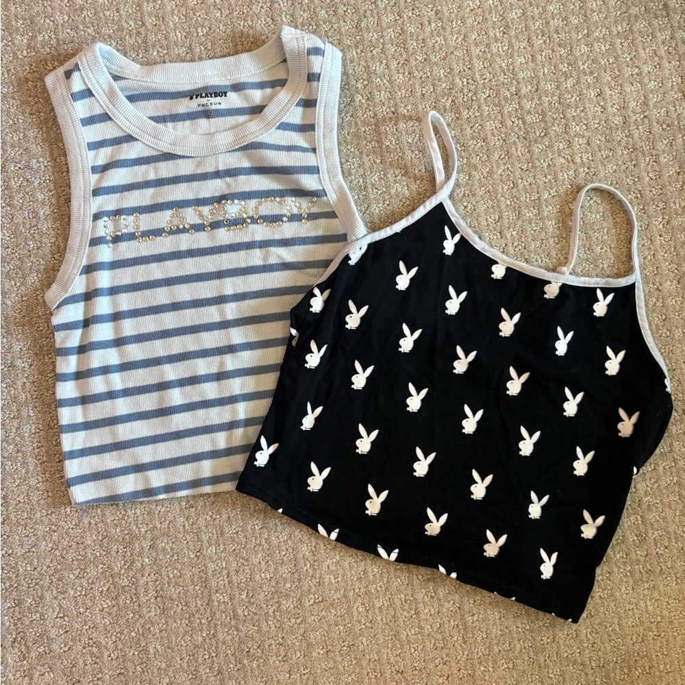 PLAYBOY PacSun crop tops